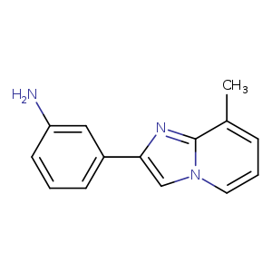 3-(8-METHYLIMIDAZO[1,2-A]PYRIDIN-2-YL)ANILINE