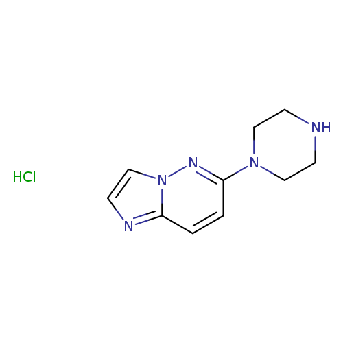 6-(1-piperazinyl)imidazo[1,2-b]pyridazine hydrochloride
