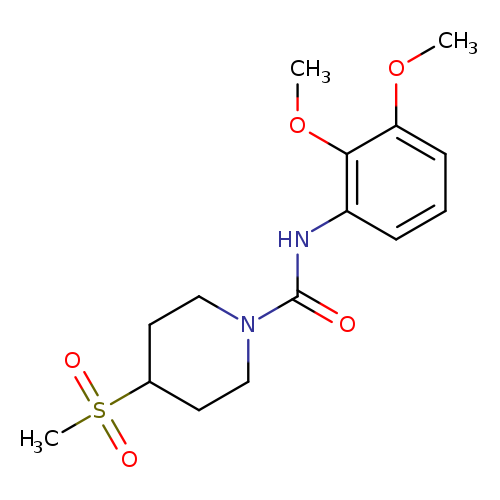 N-(2,3-dimethoxyphenyl)-4-methanesulfonylpiperidine-1-carboxamide