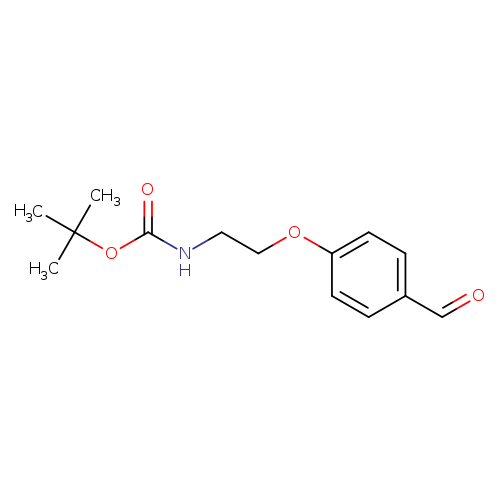 tert-Butyl N-[2-(4-formylphenoxy)ethyl]carbamate