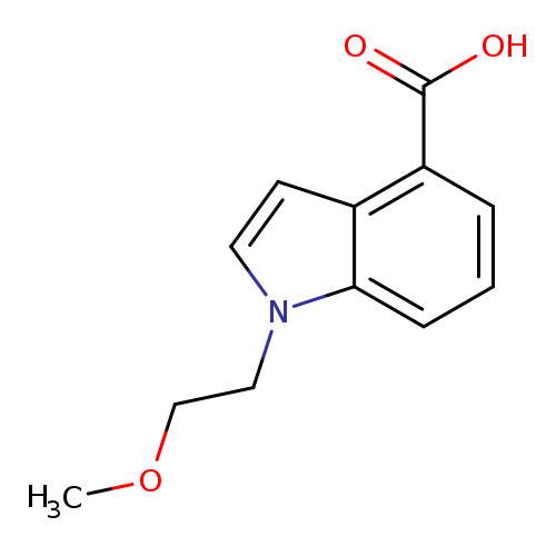 1-(2-Methoxyethyl)-1H-indole-4-carboxylic acid