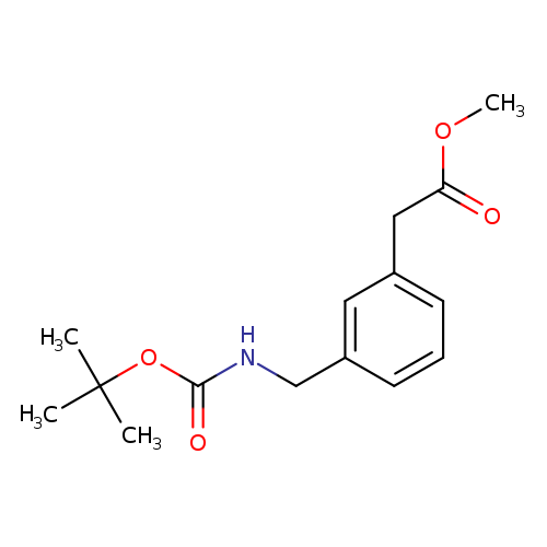 Methyl 2-(3-((tert-butoxycarbonylamino)methyl)phenyl)acetate