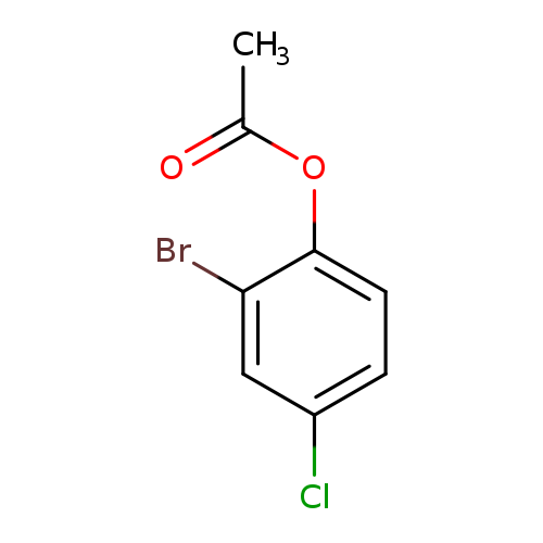 Phenol, 2-bromo-4-chloro-, acetate