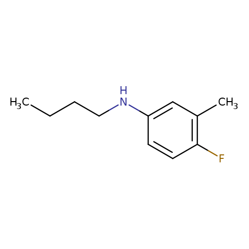 N-butyl-4-fluoro-3-methylaniline