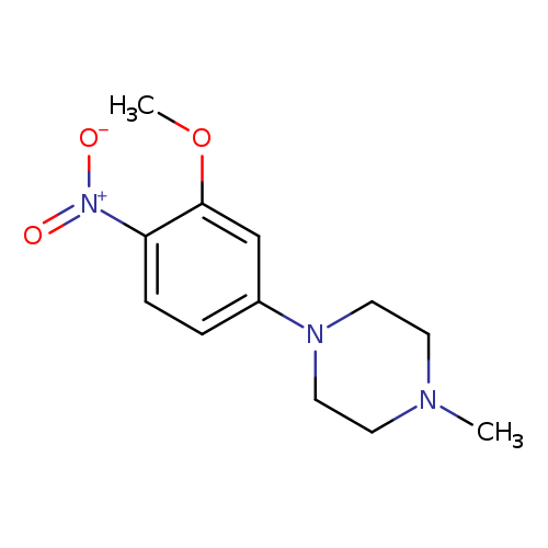 1-(3-Methoxy-4-nitrophenyl)-4-methylpiperazine