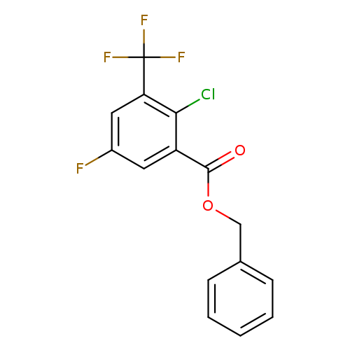 Benzyl 2-chloro-5-fluoro-3-(trifluoromethyl)benzoate