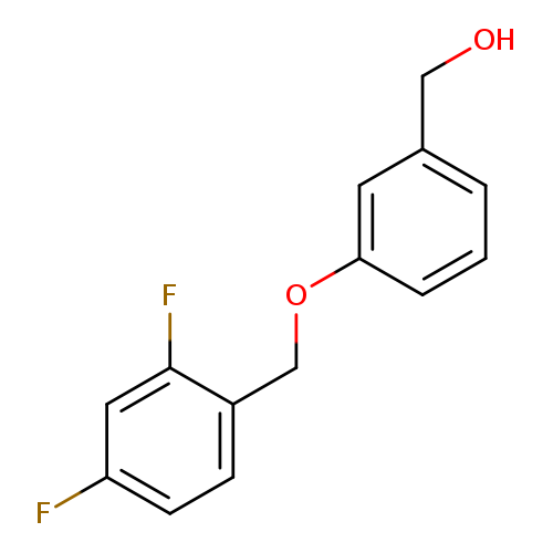 {3-[(2,4-difluorophenyl)methoxy]phenyl}methanol