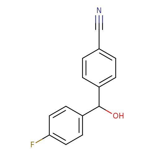 4-[(4-Fluorophenyl)(hydroxy)methyl]benzonitrile