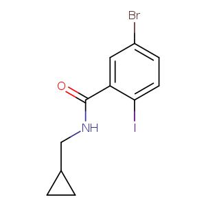 5-Bromo-N-(cyclopropylmethyl)-2-iodobenzamide