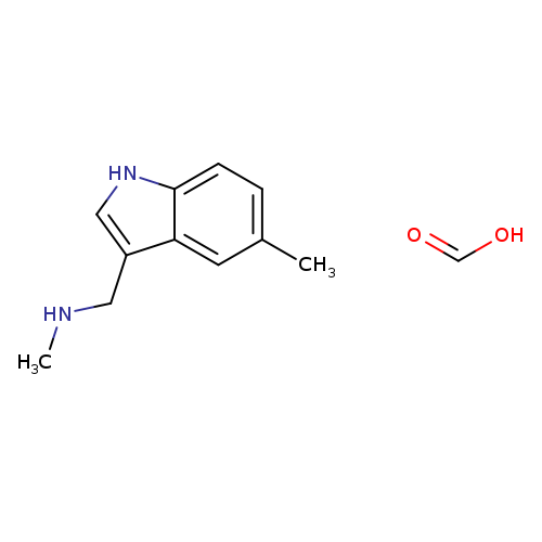 N-Methyl-1-(5-methyl-1H-indol-3-yl)methanamine formate