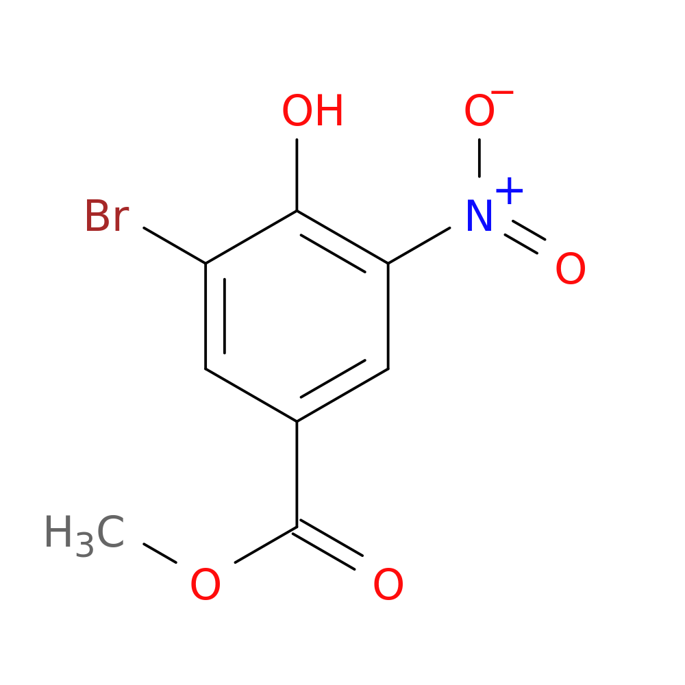 Methyl 3-bromo-4-hydroxy-5-nitrobenzoate
