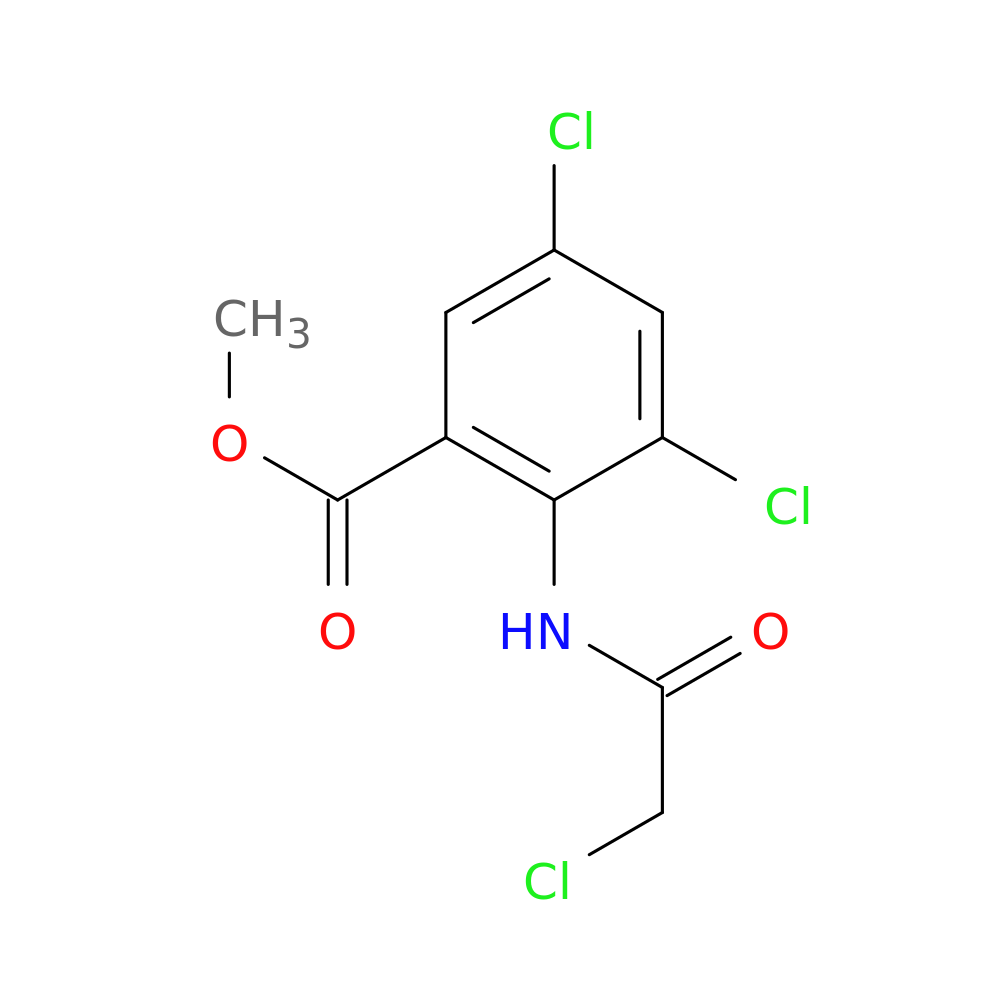 Methyl 3,5-dichloro-2-[(chloroacetyl)amino]benzoate