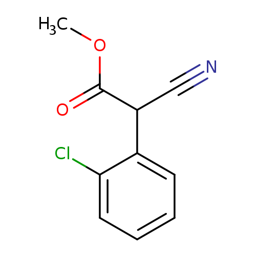methyl2-(2-chlorophenyl)-2-cyanoacetate