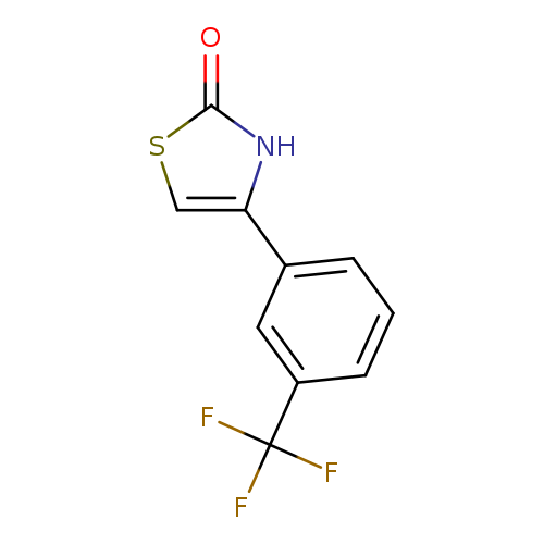 4-[3-(trifluoromethyl)phenyl]-2,3-dihydro-1,3-thiazol-2-one