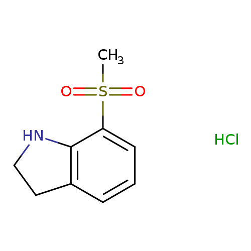 7-methanesulfonyl-2,3-dihydro-1H-indole hydrochloride