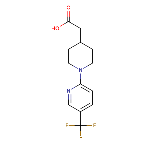 2-(1-(5-(Trifluoromethyl)pyridin-2-yl)piperidin-4-yl)acetic acid
