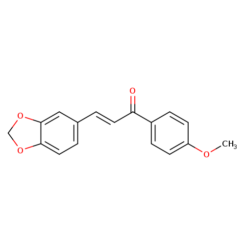 (2E)-3-(2H-1,3-benzodioxol-5-yl)-1-(4-methoxyphenyl)prop-2-en-1-one
