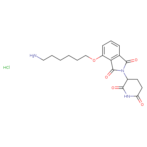 Thalidomide 4'-ether-alkylC6-amine