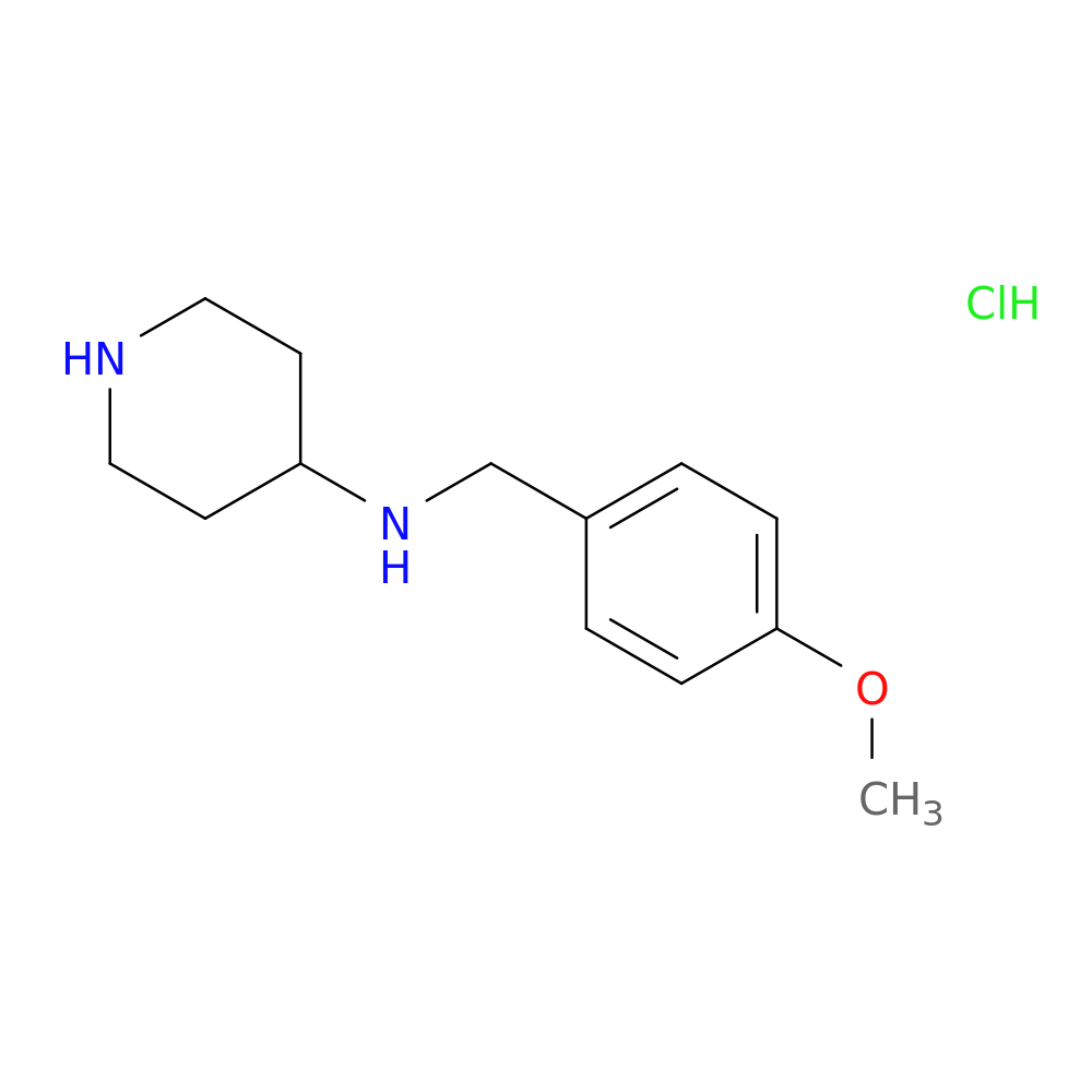 N-(4-Methoxybenzyl)piperidin-4-amine hydrochloride