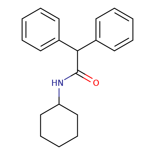 Benzeneacetamide, N-cyclohexyl-a-phenyl-