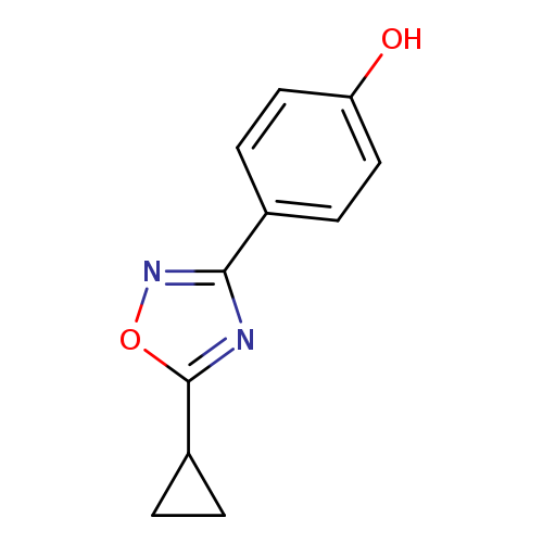 4-(5-Cyclopropyl-1,2,4-oxadiazol-3-yl)phenol