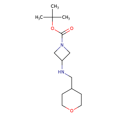 3-[(Tetrahydro-pyran-4-ylmethyl)-amino]-azetidine-1-carboxylic acid tert-butyl ester