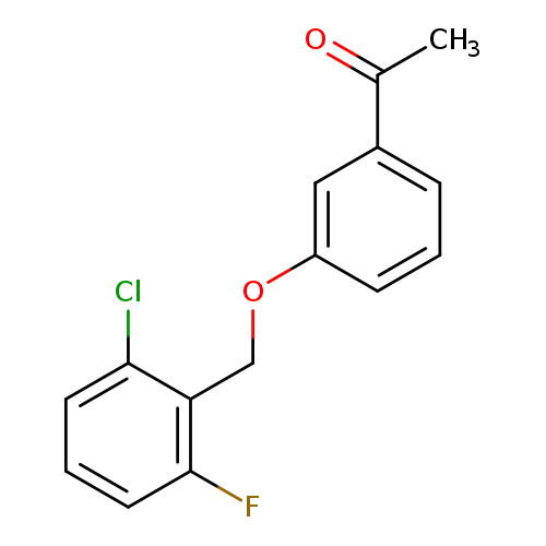 1-(3-[(2-Chloro-6-fluorobenzyl)oxy]phenyl)-1-ethanone
