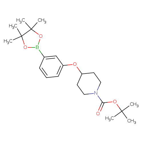 3-(N-Boc-piperidin-4-yloxy)phenylboronic acid pinacol ester