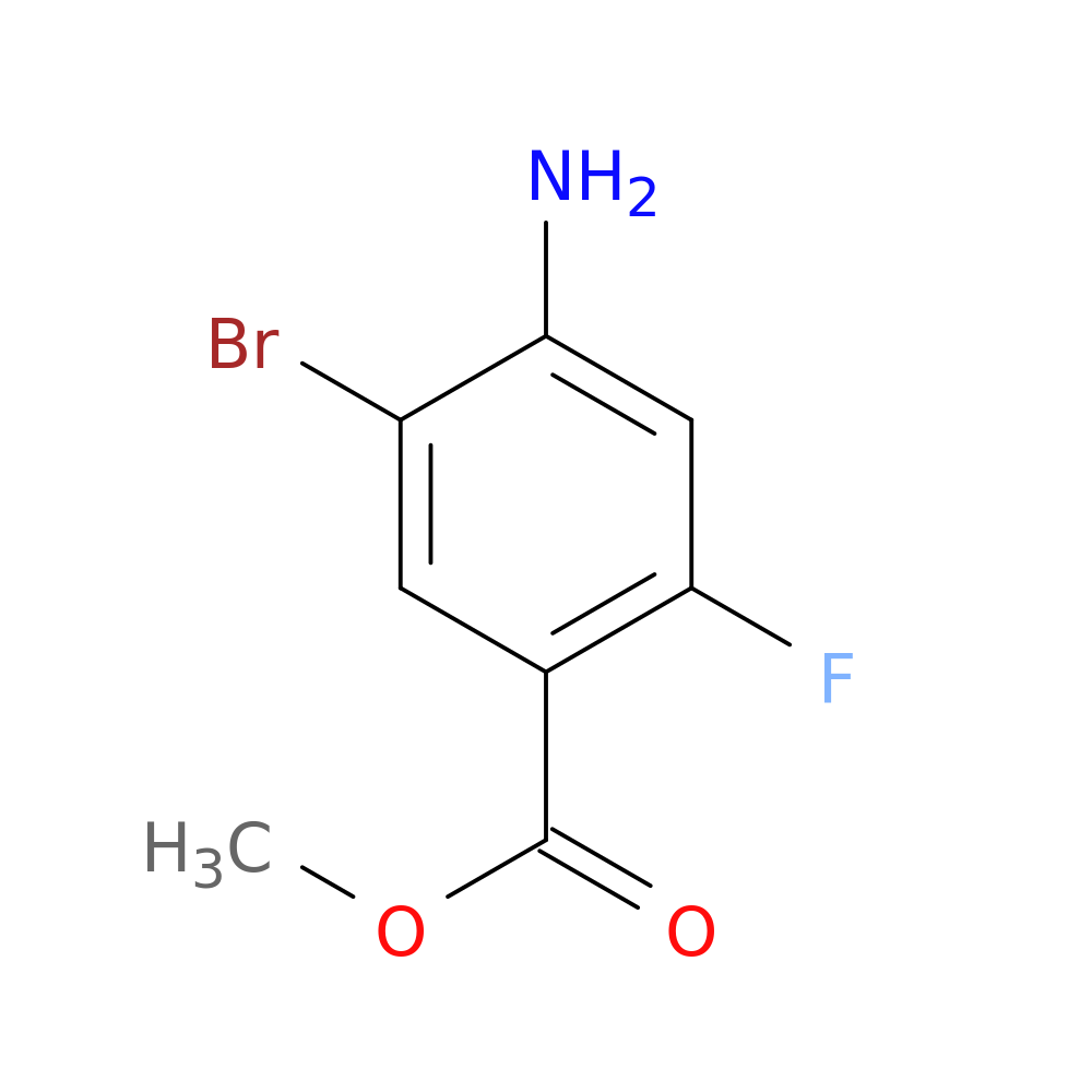 Benzoic acid, 4-amino-5-bromo-2-fluoro-, methyl ester