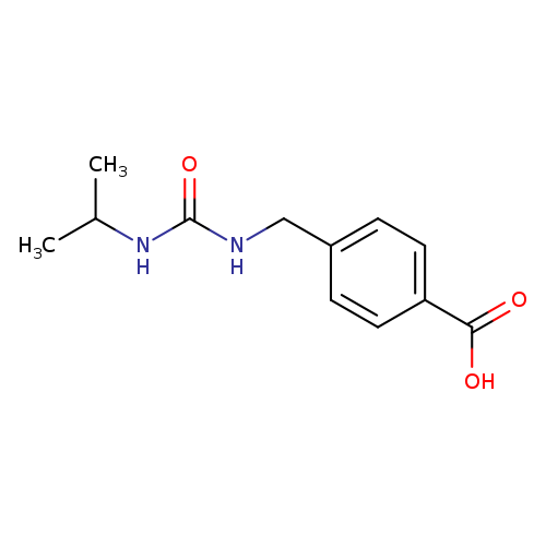 4-({[(propan-2-yl)carbamoyl]amino}methyl)benzoic acid