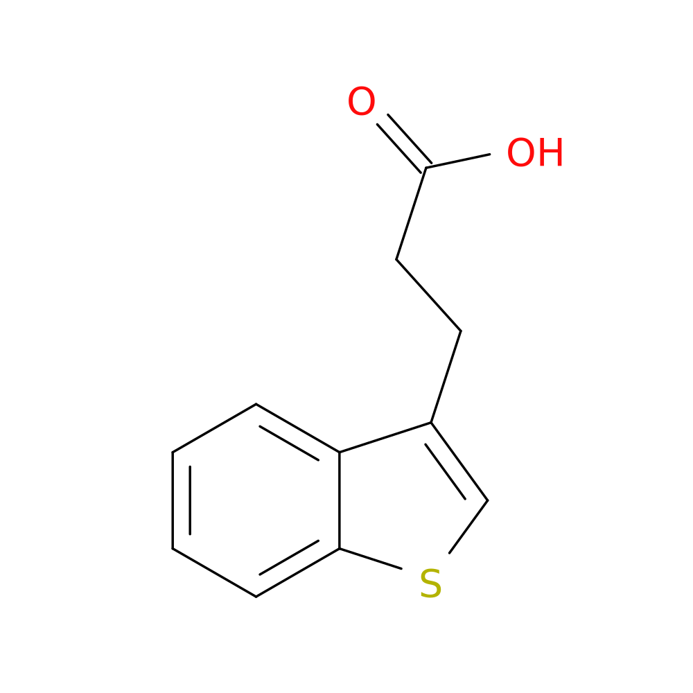 3-(1-Benzothiophen-3-yl)propanoic acid