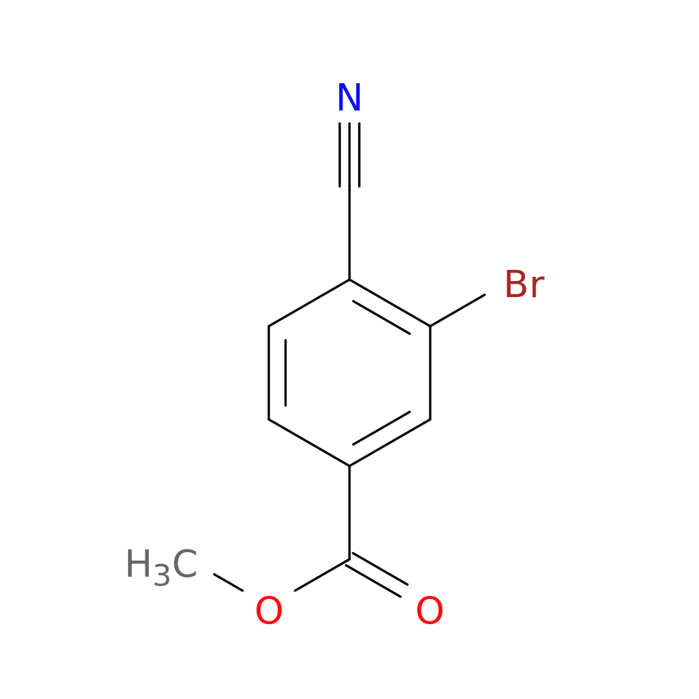 Methyl 3-bromo-4-cyanobenzoate