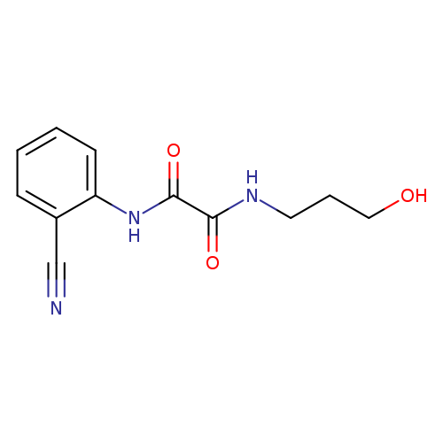 N'-(2-cyanophenyl)-N-(3-hydroxypropyl)ethanediamide