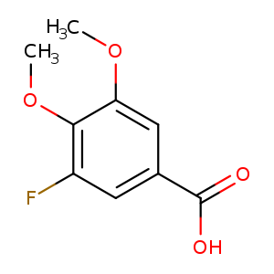 3-Fluoro-4,5-dimethoxybenzoic acid