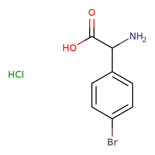 2-Amino-2-(4-bromophenyl)acetic acid hydrochloride