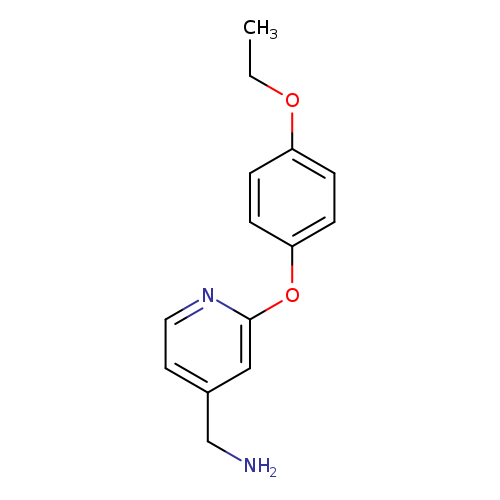 [2-(4-ethoxyphenoxy)pyridin-4-yl]methanamine