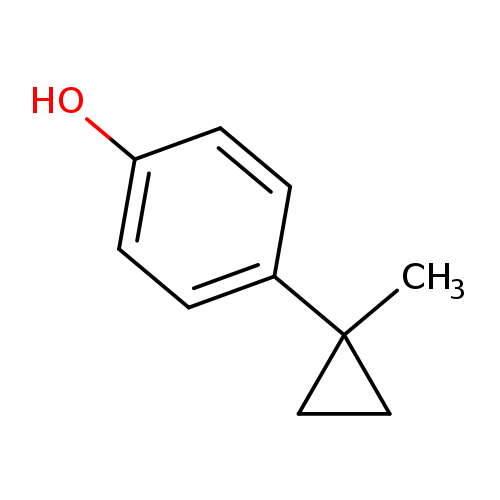 Phenol, 4-(1-methylcyclopropyl)- (9CI)