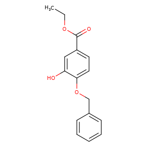 Benzoic acid, 3-hydroxy-4-(phenylmethoxy)-, ethyl ester