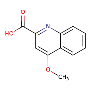 2-Quinolinecarboxylic acid, 4-methoxy-