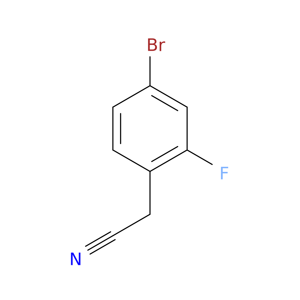 2-(4-Bromo-2-fluorophenyl)acetonitrile