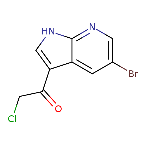 1-{5-bromo-1H-pyrrolo[2,3-b]pyridin-3-yl}-2-chloroethan-1-one