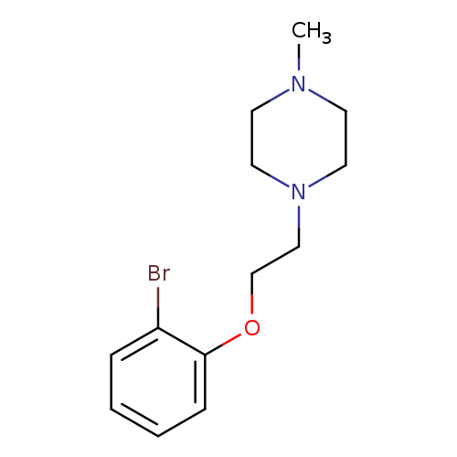1-[2-(2-BROMOPHENOXY)ETHYL]-4-METHYLPIPERAZINE