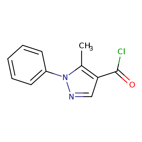 5-Methyl-1-phenylpyrazole-4-carbonyl chloride