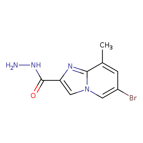 6-Bromo-8-methylimidazo[1,2-a]pyridine-2-carbohydrazide