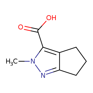 3-Cyclopentapyrazolecarboxylic acid, 2,4,5,6-tetrahydro-2-methyl-