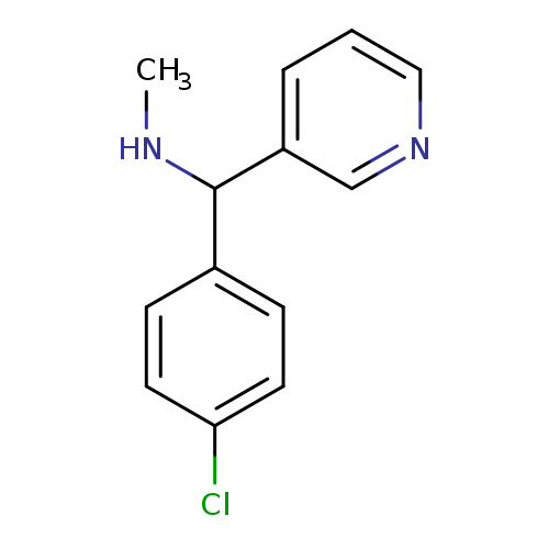 [(4-chlorophenyl)(pyridin-3-yl)methyl](methyl)amine