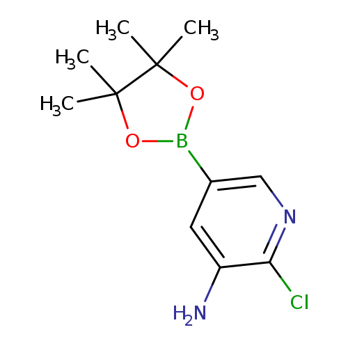 2-Chloro-5-(4,4,5,5-tetramethyl-1,3,2-dioxaborolan-2-yl)pyridin-3-amine