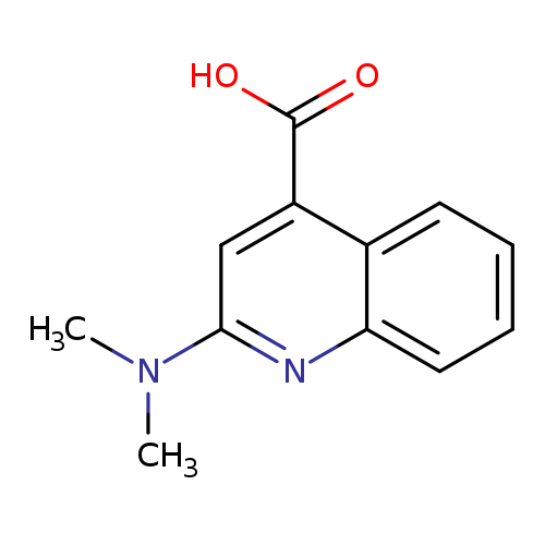 2-(Dimethylamino)quinoline-4-carboxylic acid