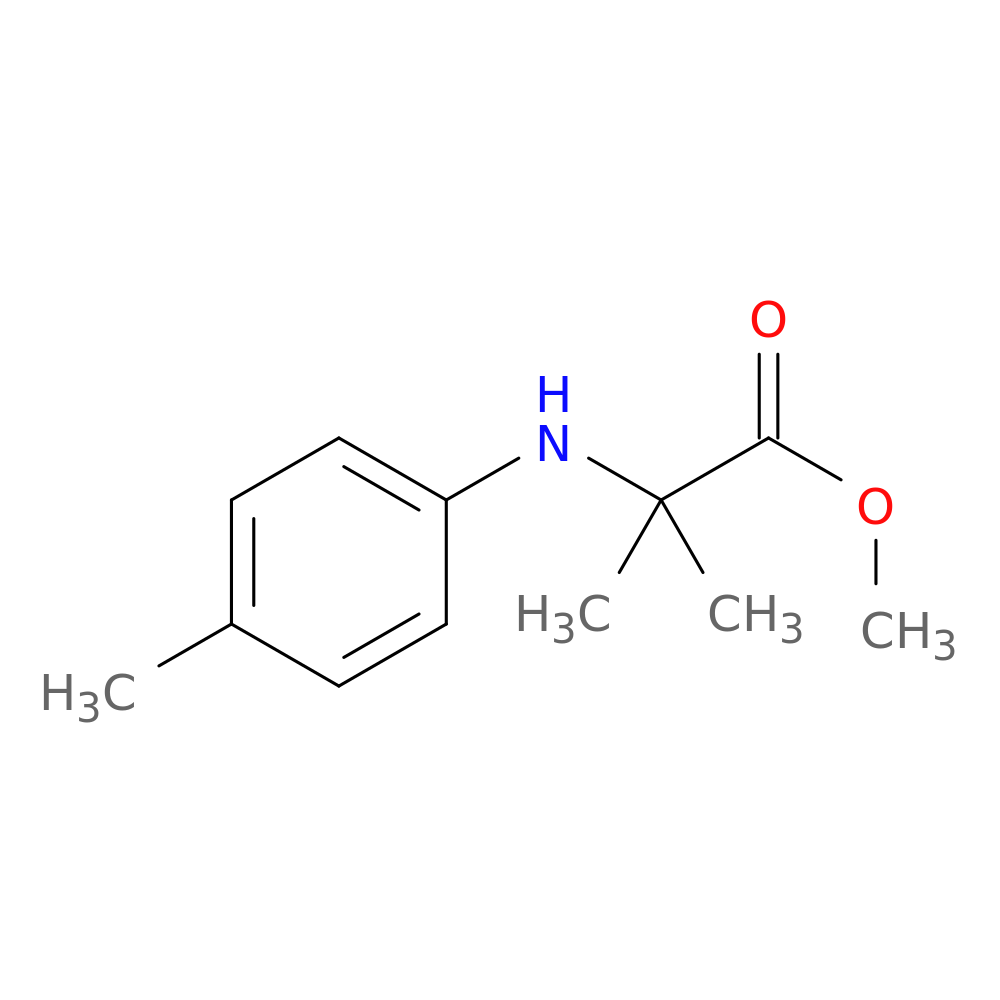 Methyl 2-methyl-2-[(4-methylphenyl)amino]propanoate