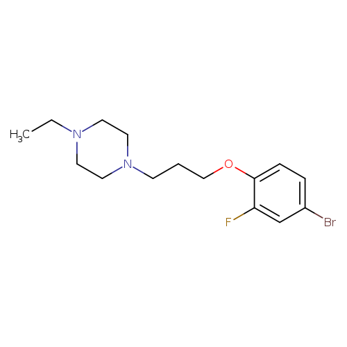 1-(3-(4-broMo-2-fluorophenoxy)propyl)-4-ethylpiperazine